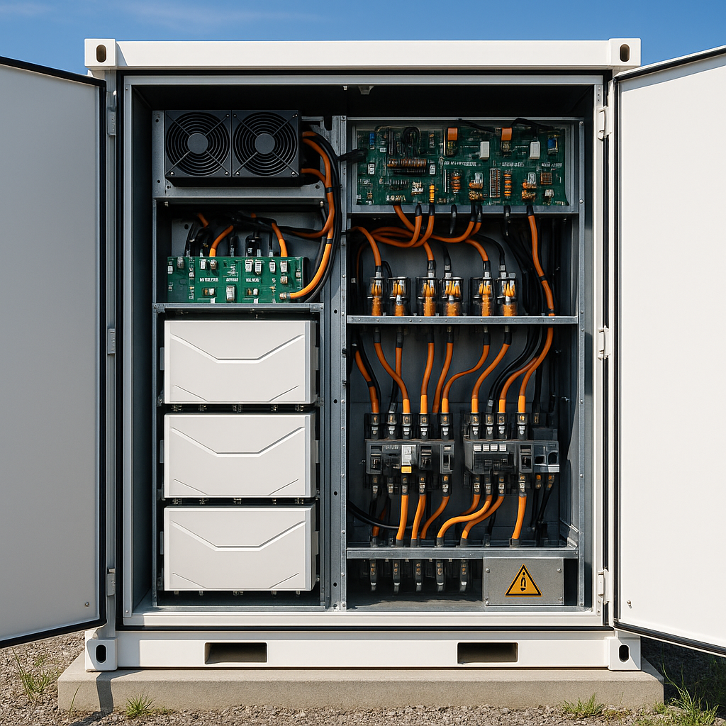 Outdoor energy storage cabinet